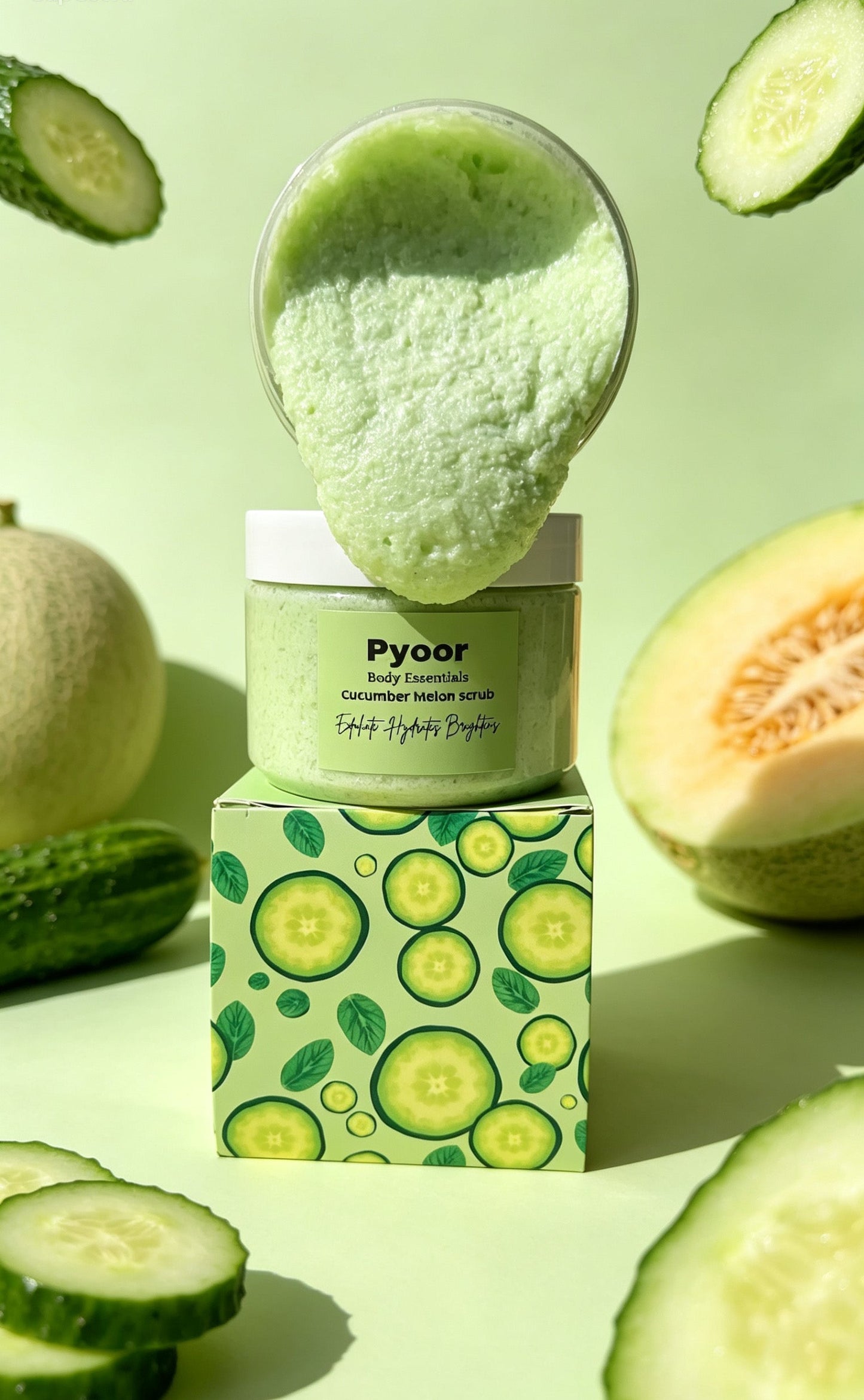 Cucumber Melon Scrub